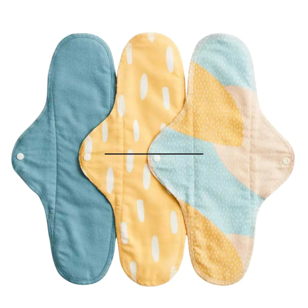 kit serviettes hygiéniques lavables Imse Vimse - Blue Sprinkle - Lilinappy