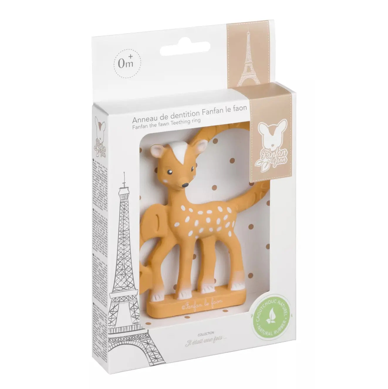 Anneau de dentition Fanfan le faon Sophie la girafe 