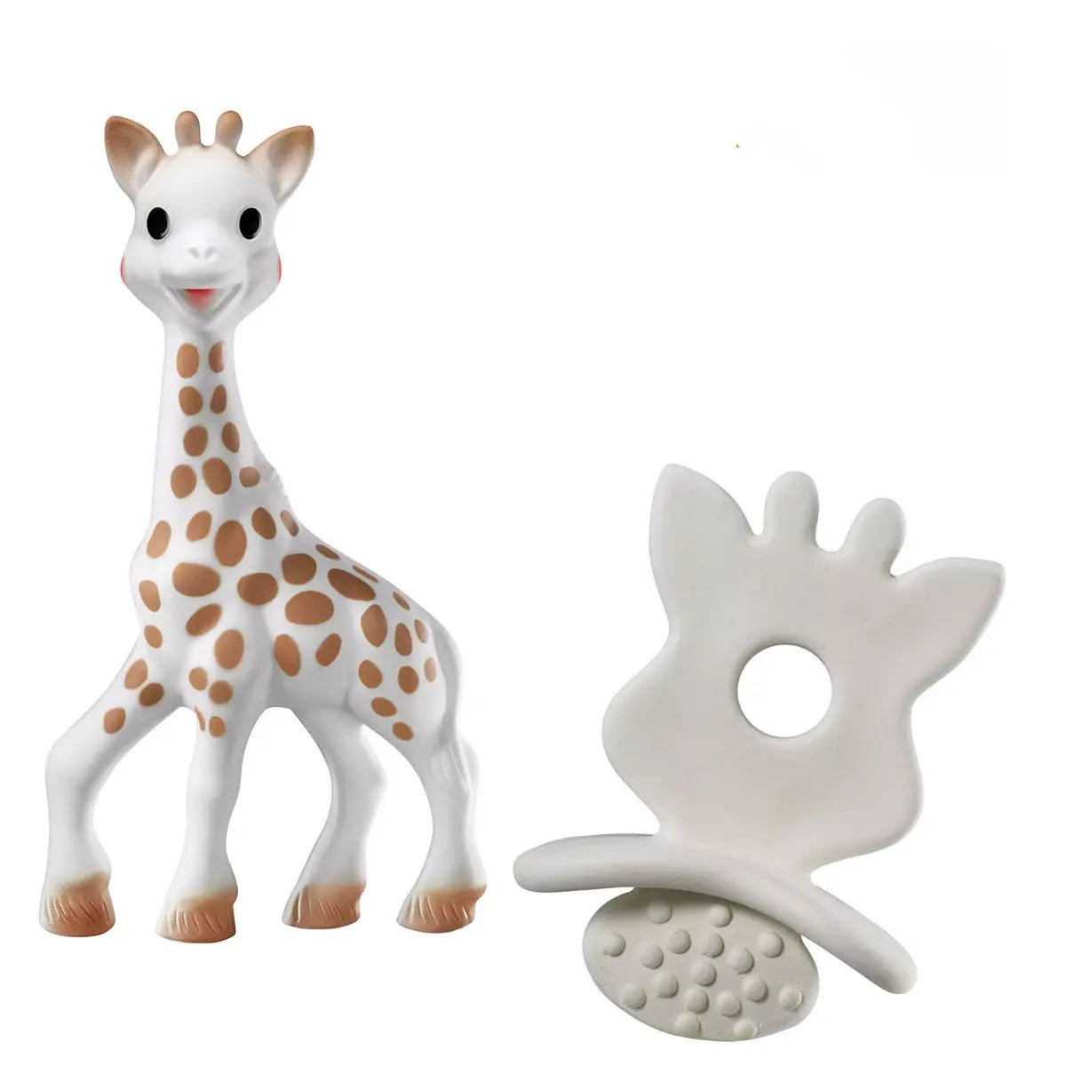 Sophie la girafe & Sucette de dentition So'Pure en caoutchouc naturel