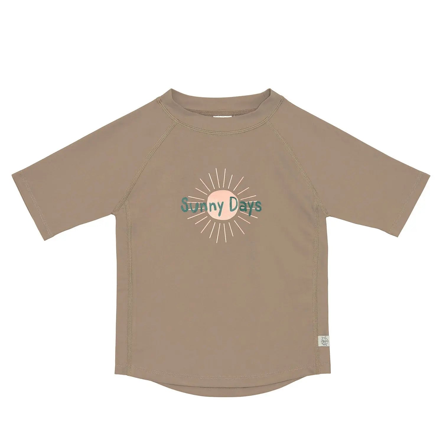 T-shirt anti-UV manches courtes Lässig - Sun choco - Lilinappy
