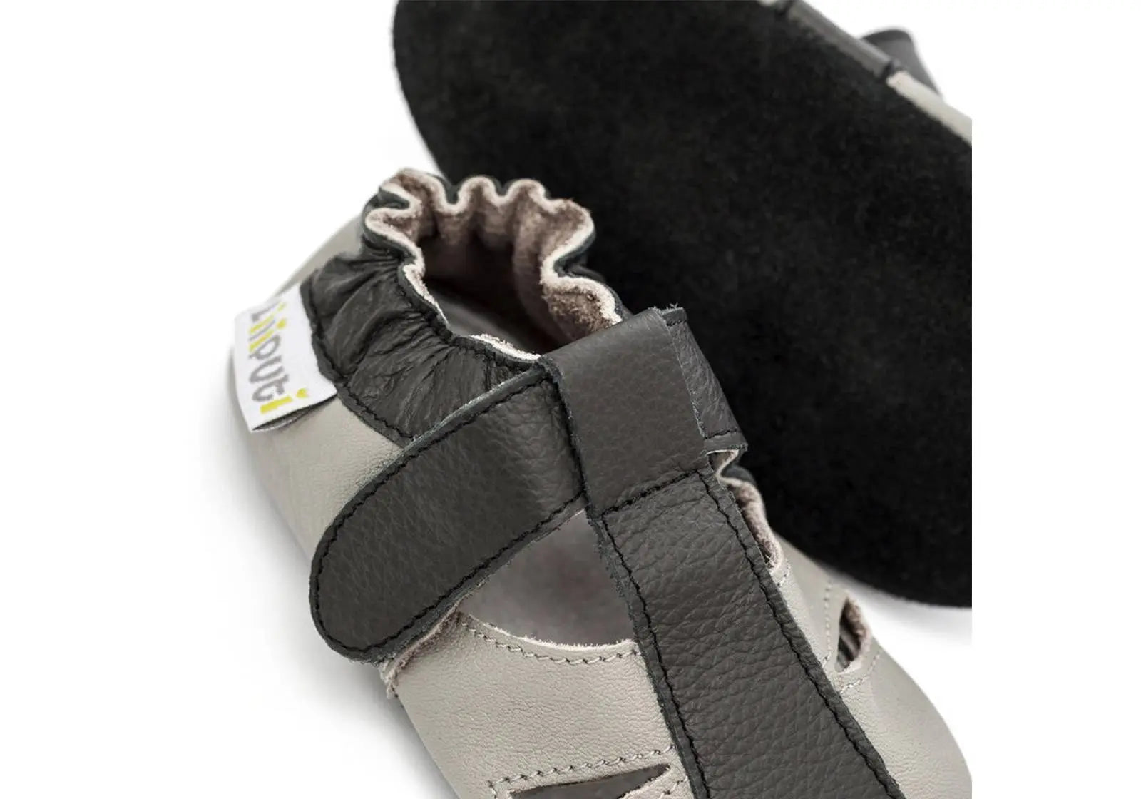 Sandales en cuir souple Liliputi - Stone Liliputi