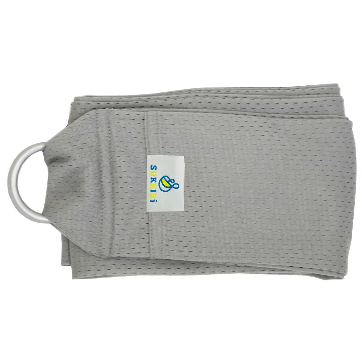 Porte-bébé Sling pour l'été Sukkiri Gris clair Lucky