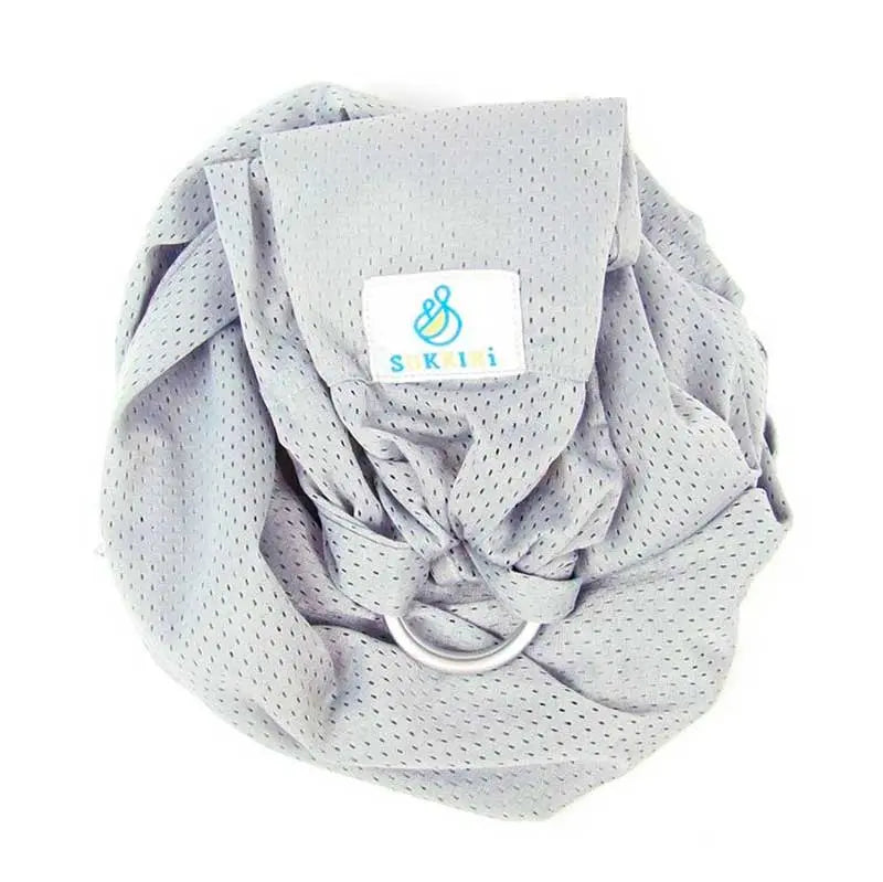 Porte-bébé Sling pour l'été Sukkiri gris clair