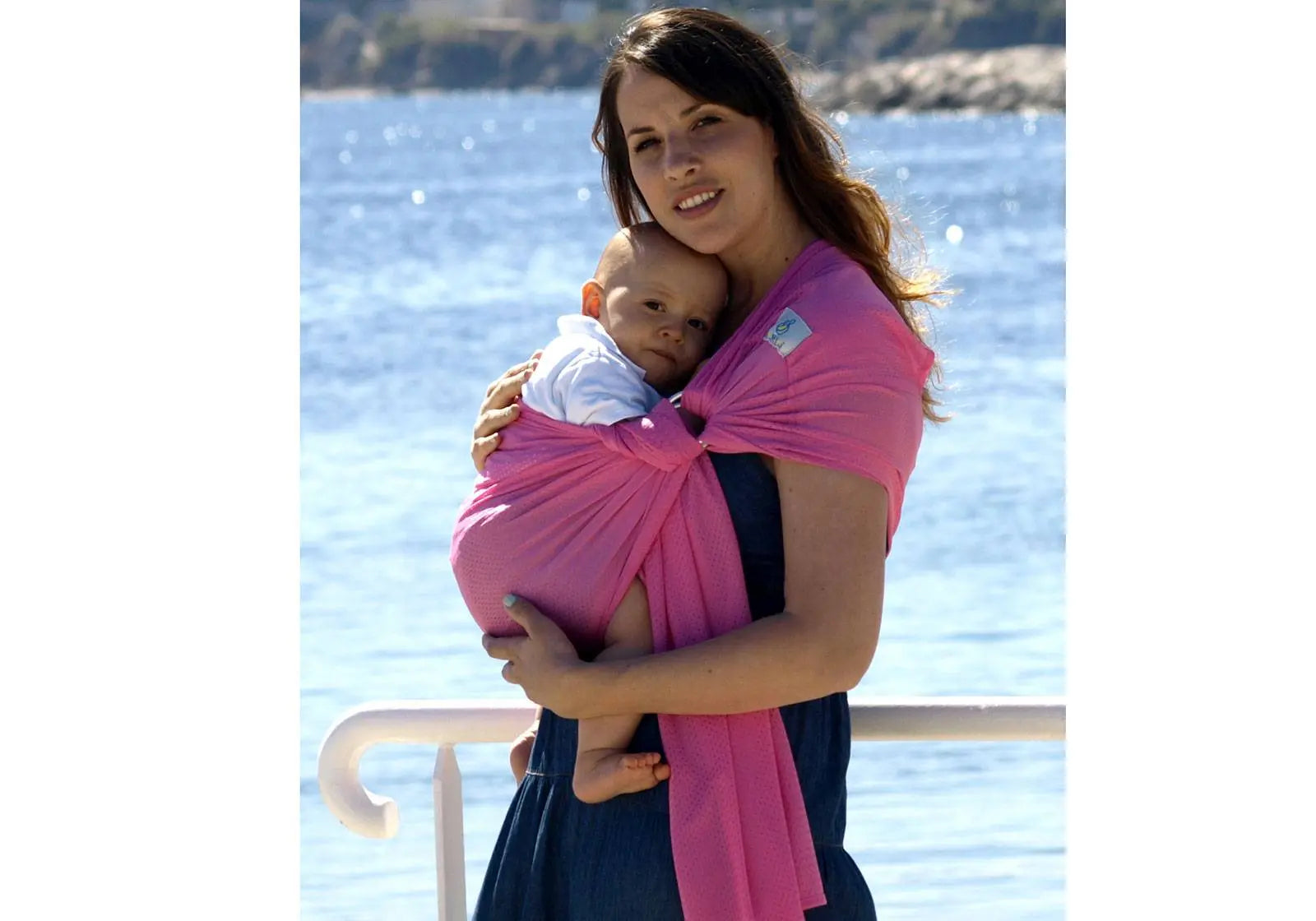 Porte-bébé Sling Sukkiri Rose