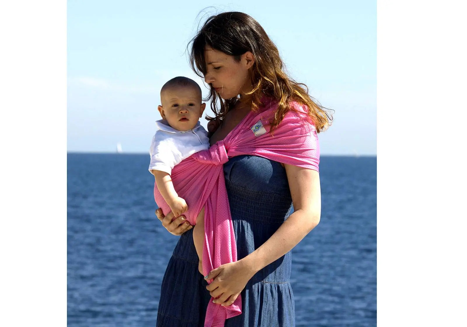 Porte-bébé Sling Sukkiri Rose