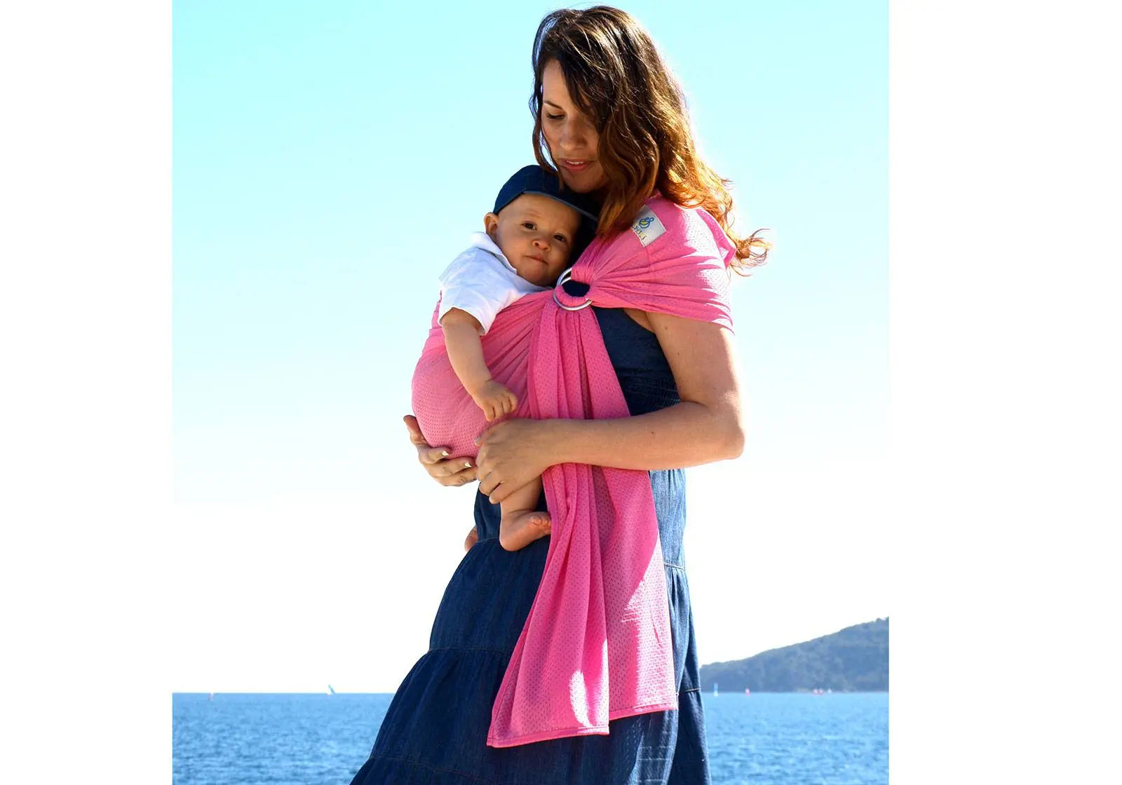 Porte-bébé Sling Sukkiri Rose