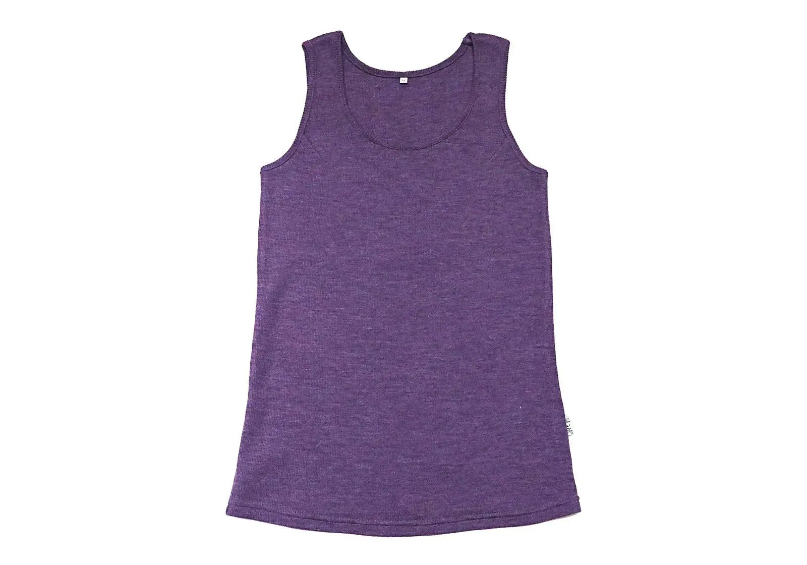 Débardeur pour femme en laine mérinos MaM - Dusty Grape Manymonths