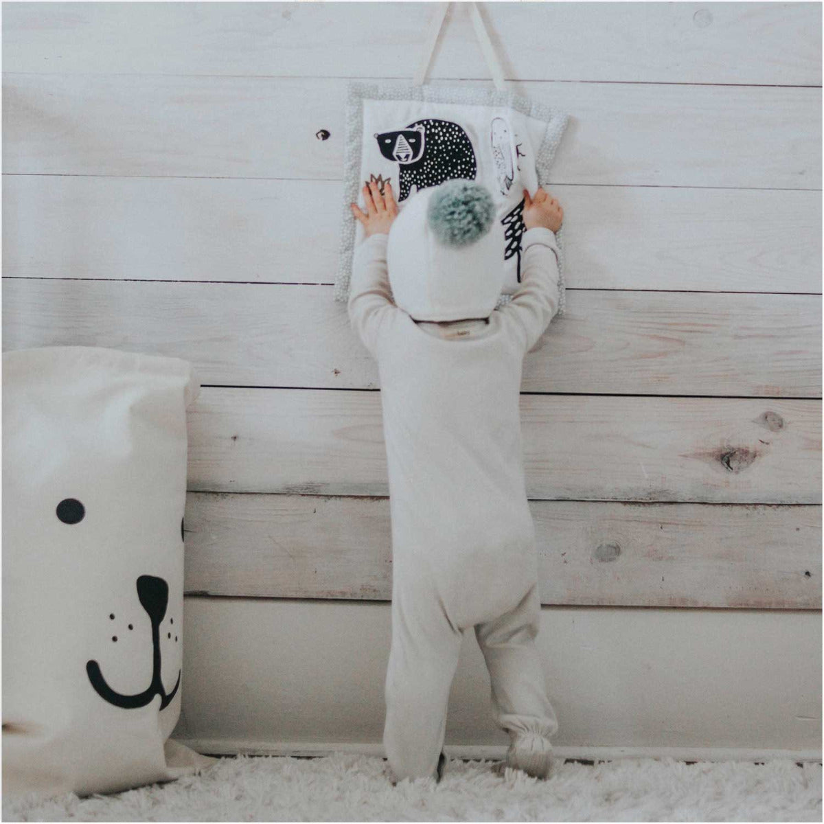 Petit tapis d'activité en coton bio Wee Gallery - Lilinappy