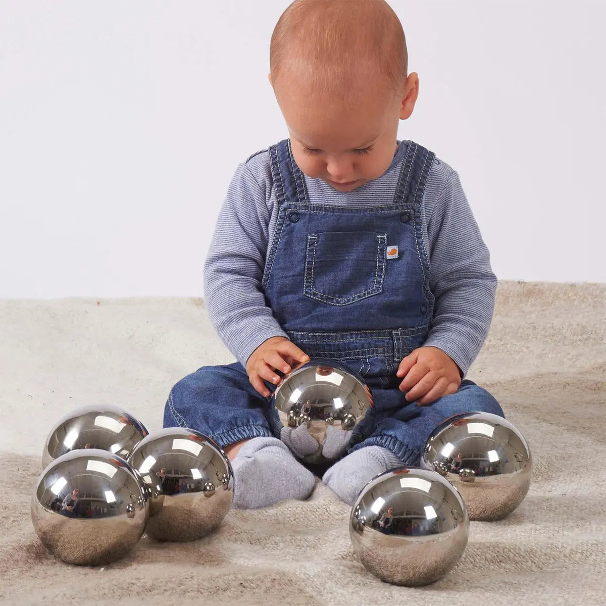 Boules Sensorielles Mystères argentées Tickit