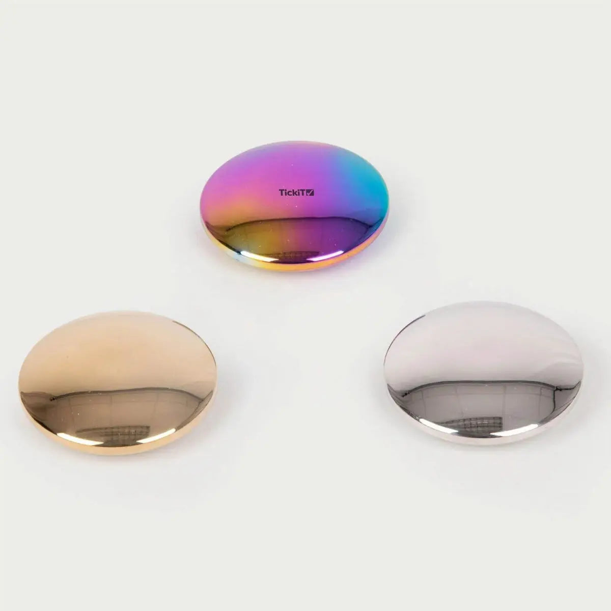 3 boutons sonores réfléchissants sensoriels Tickit
