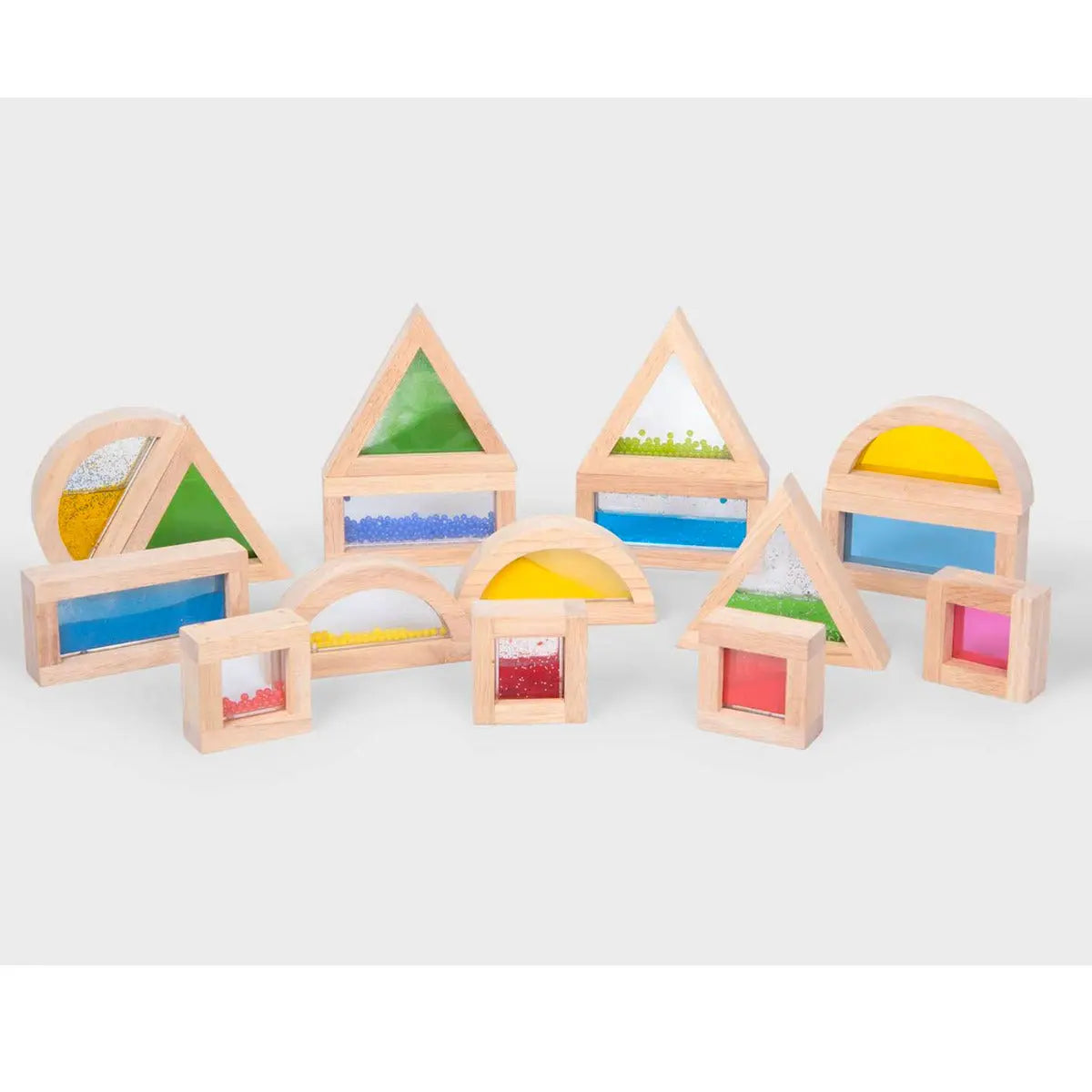 16 blocs sensoriels colorés Tickit