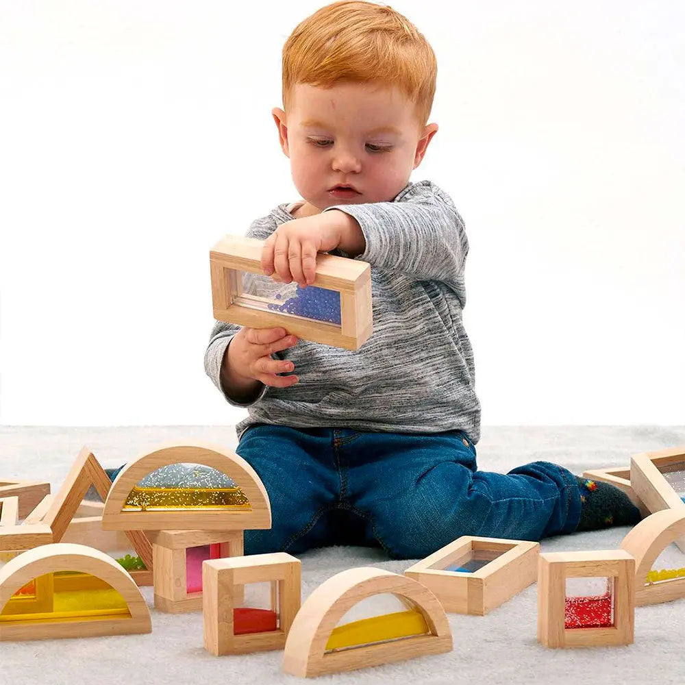 16 blocs sensoriels colorés Tickit Tickit