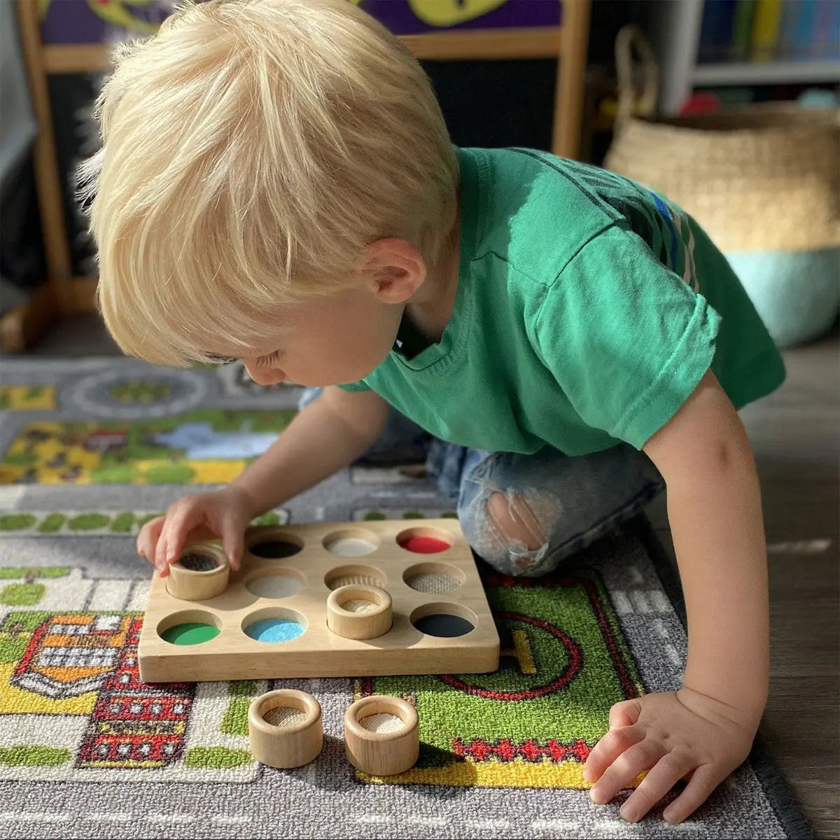Jouet sensoriel - Atelier toucher sensoriel Tickit