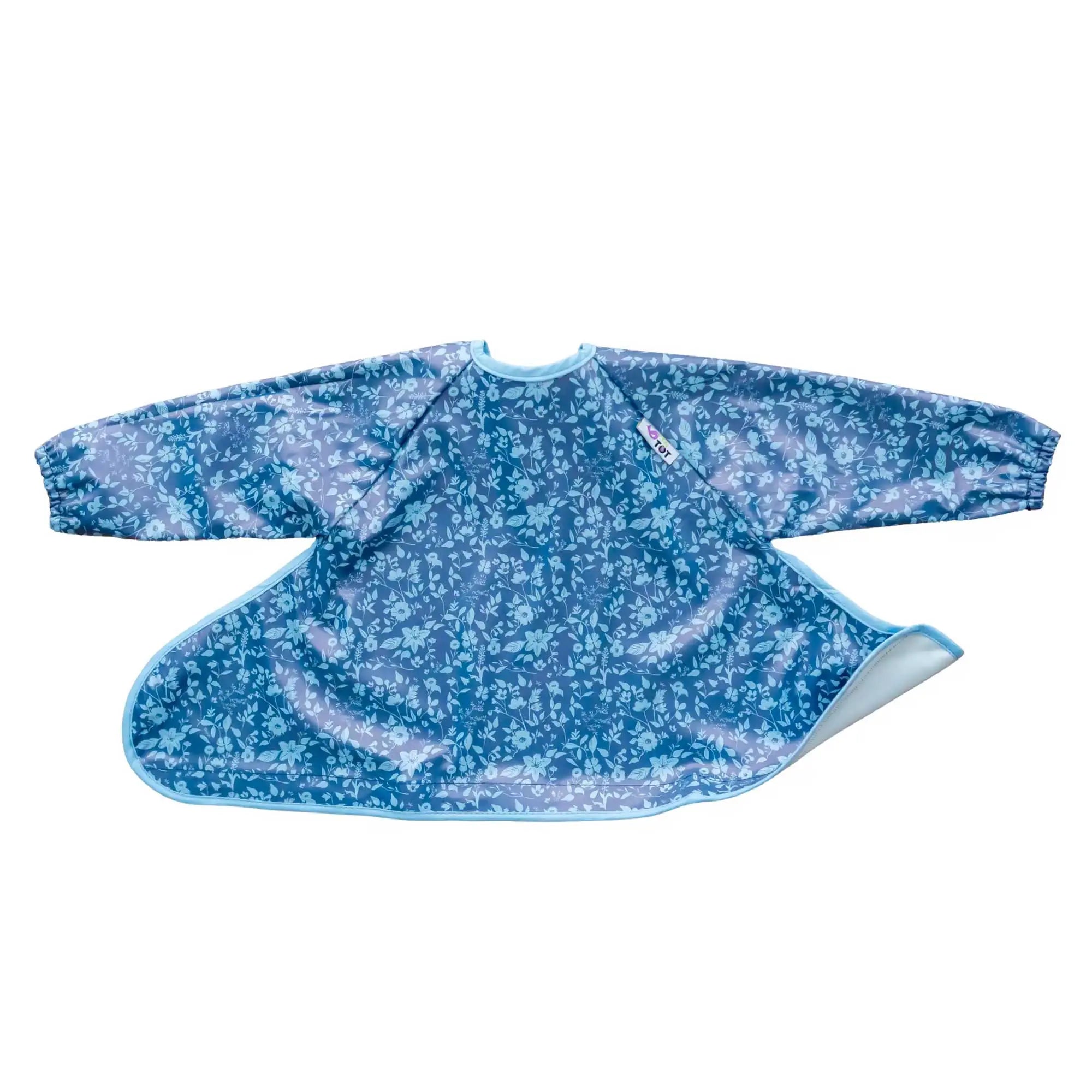 Bavoir supplémentaire pour Kit Tidy Tot - Fleur de jardin bleu 