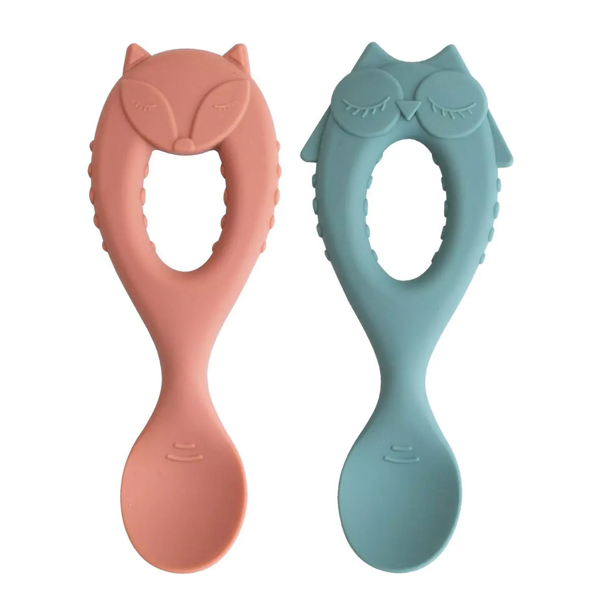 Lot de 2 cuillères en silicone Titdy Tot