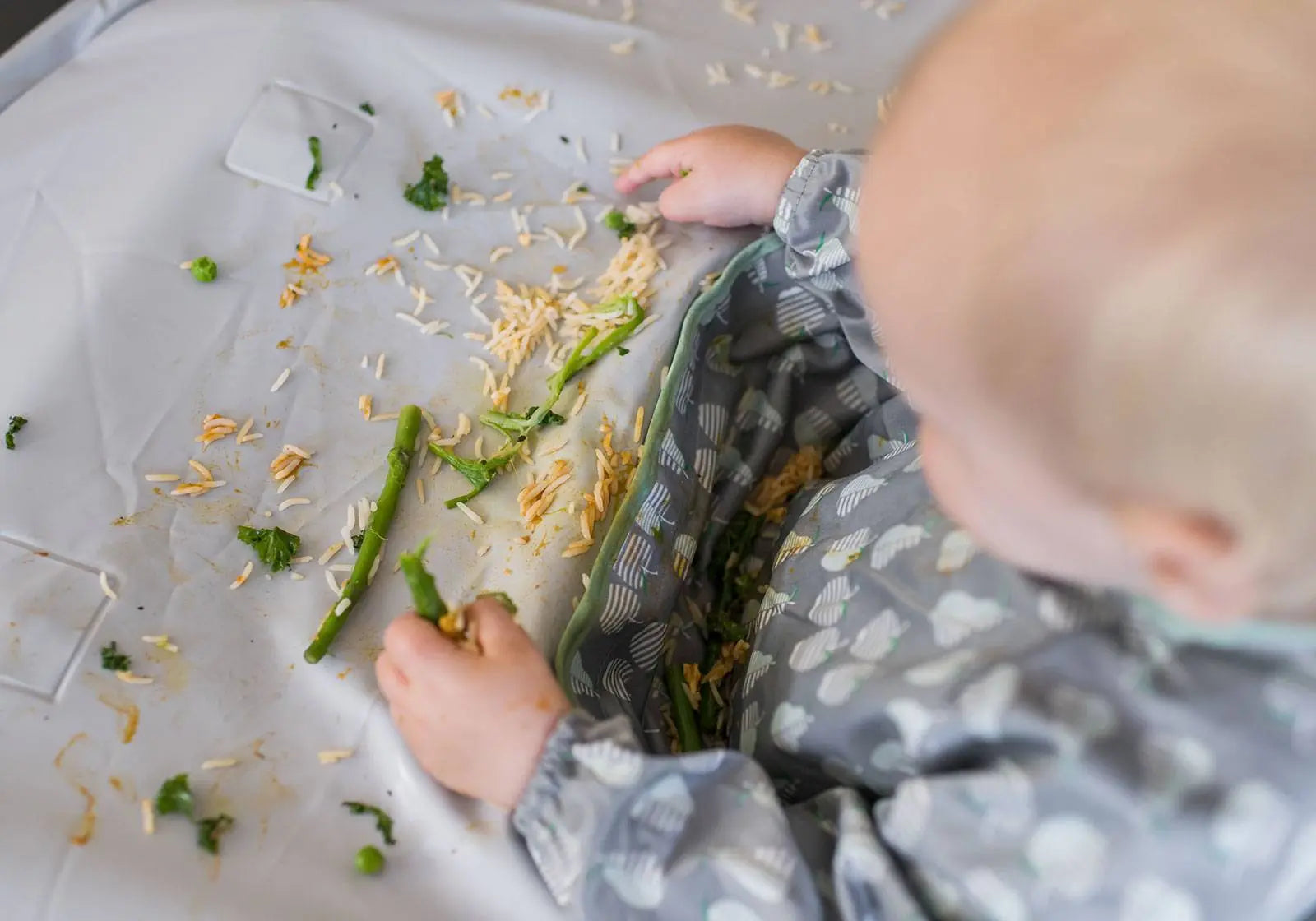 Bavoir imperméable supplémentaire du Kit spécial DME Tidy Tot - Apples et Pears - Lilinappy