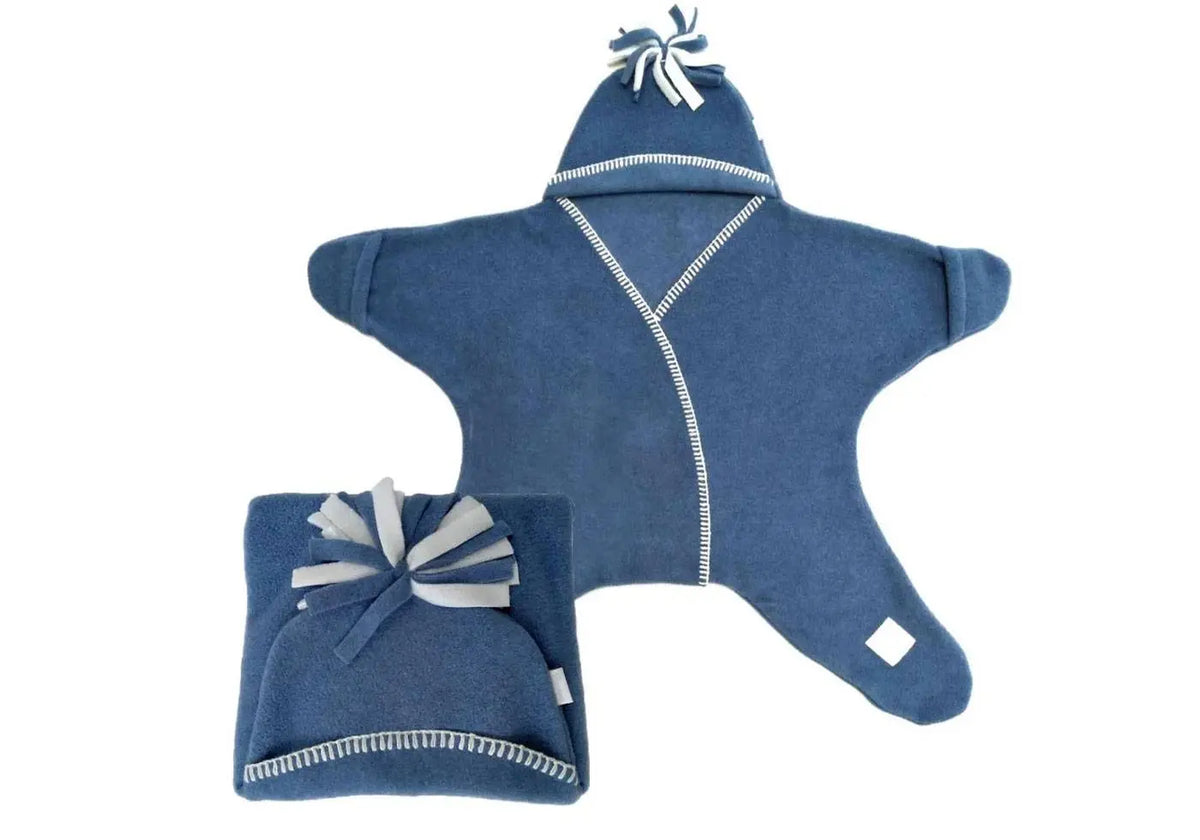Couverture Star baby Tuppence and Crumble Denim