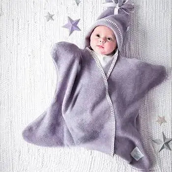 Couverture Star baby Tuppence and Crumble Bleu marine