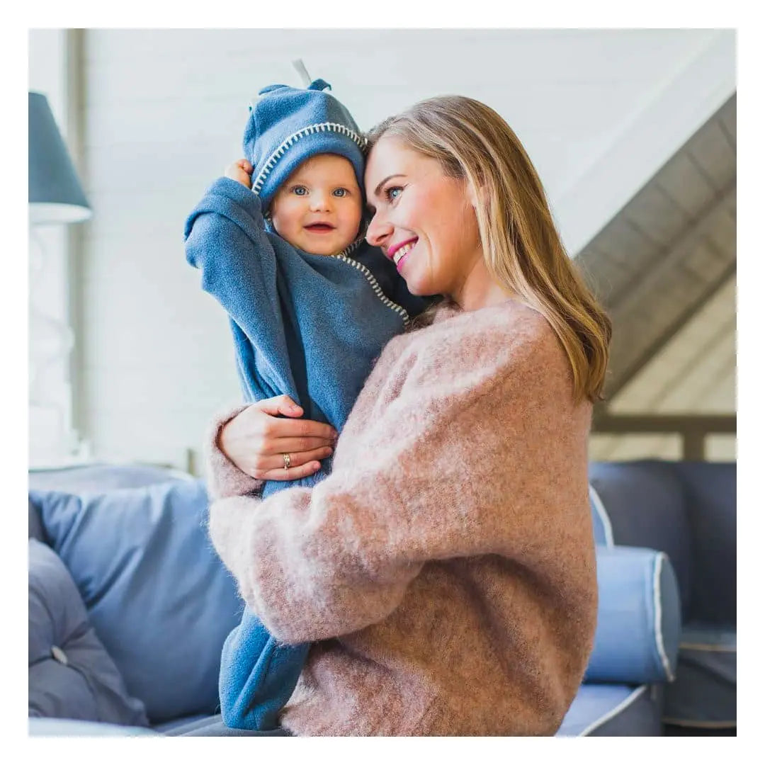 Couverture Star baby Tuppence and Crumble - Slate - Lilinappy