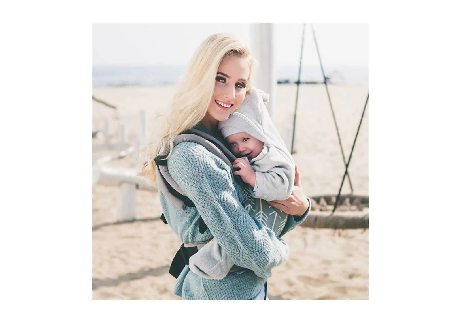 Couverture Star baby Tuppence and Crumble Dove grey