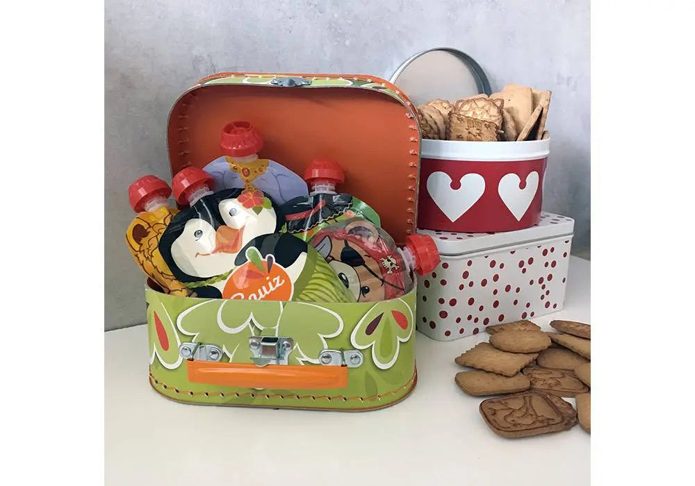 Coffret cadeau gourdes réutilisables Squiz collection Carnaval Squiz