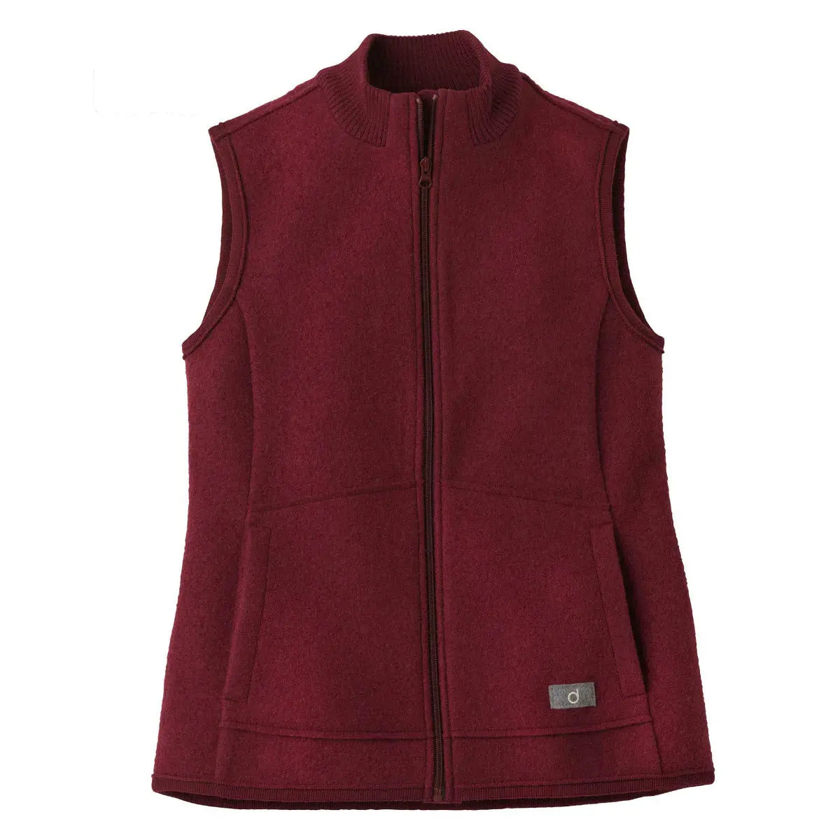 Veste sans manches pour femme en laine bouillie Disana 
