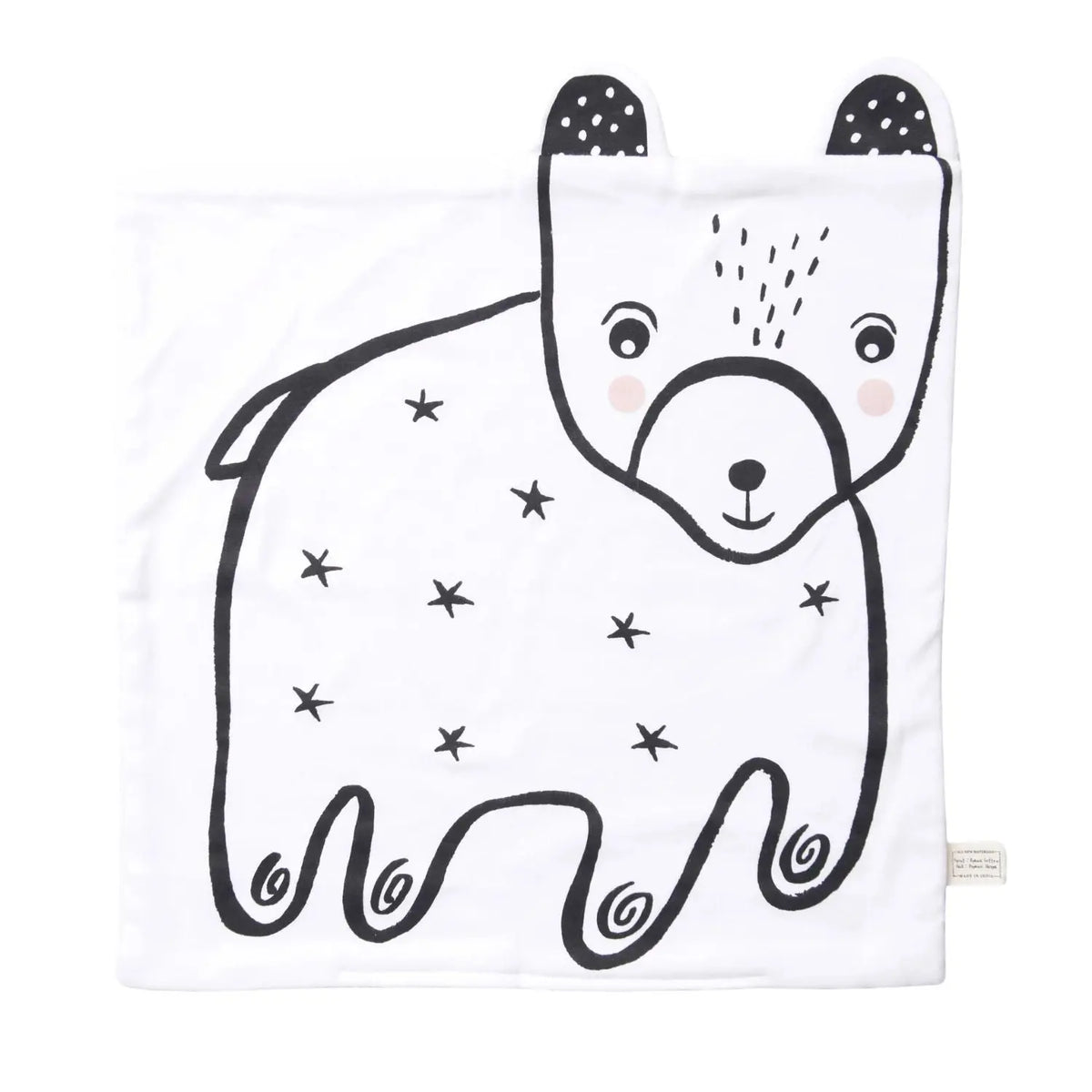 Doudou couverture Ours en coton bio Wee Gallery
