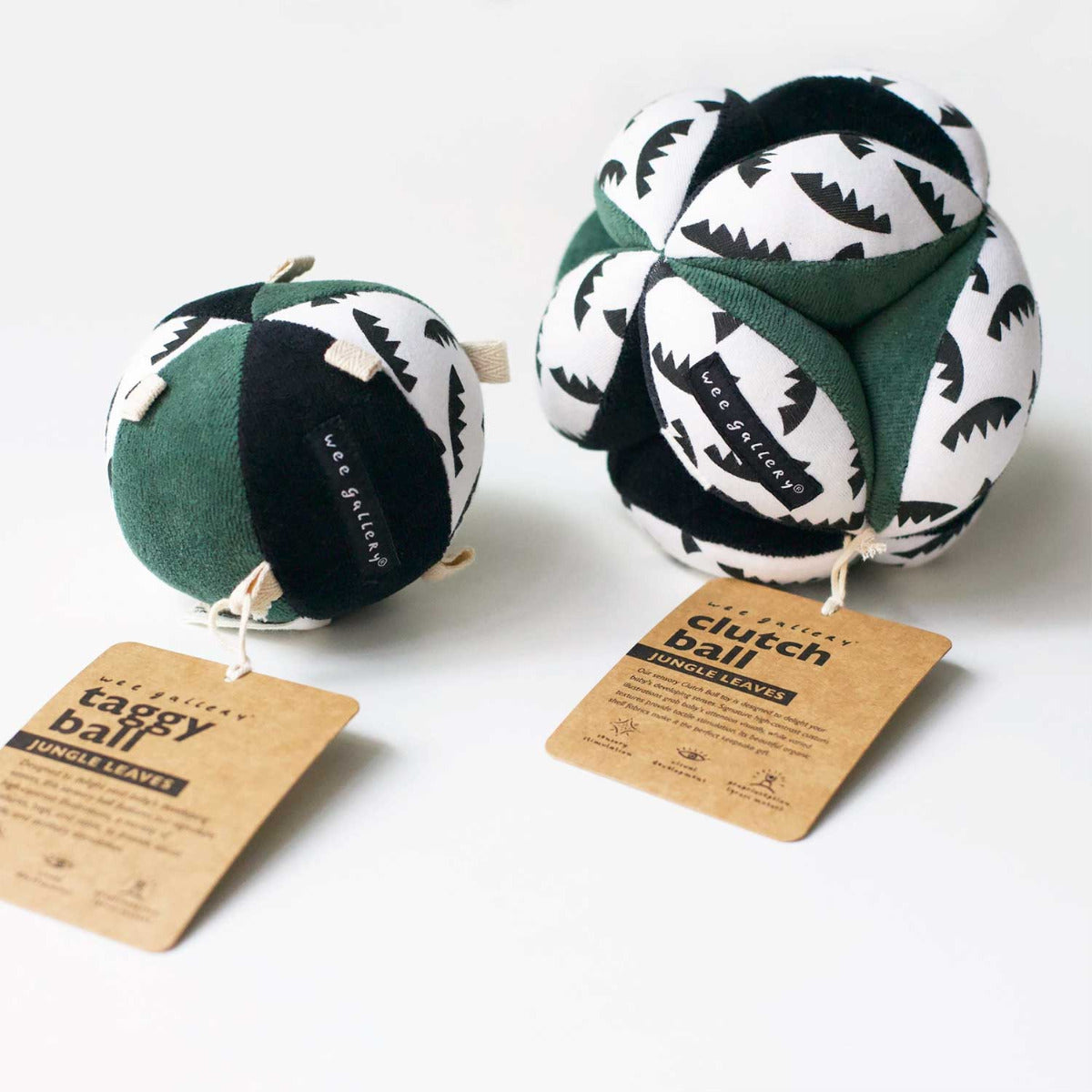 Balle sensorielle Wee Gallery - Feuilles - Lilinappy