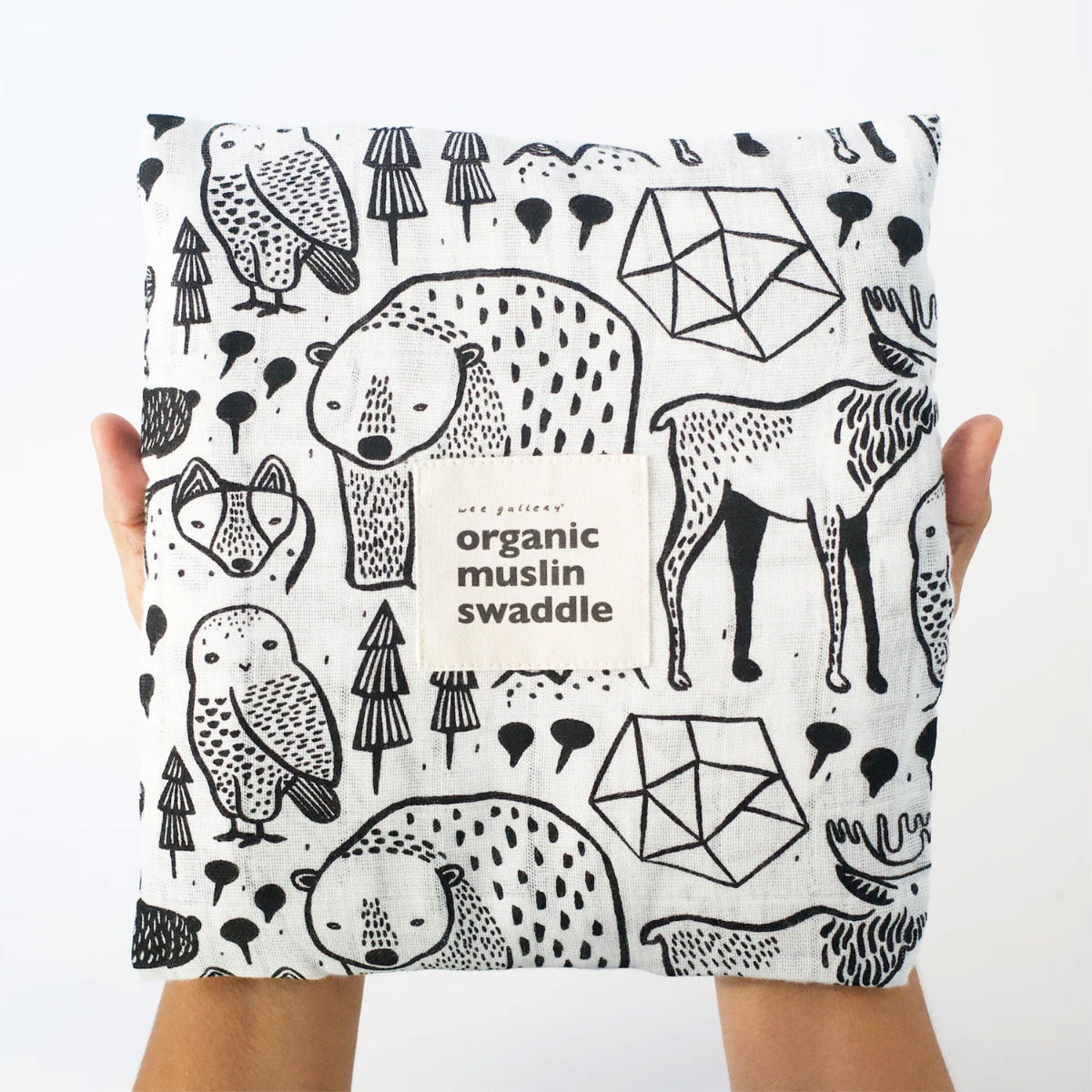 Lange en mousseline de coton bio Wee Gallery – Nordic - Lilinappy