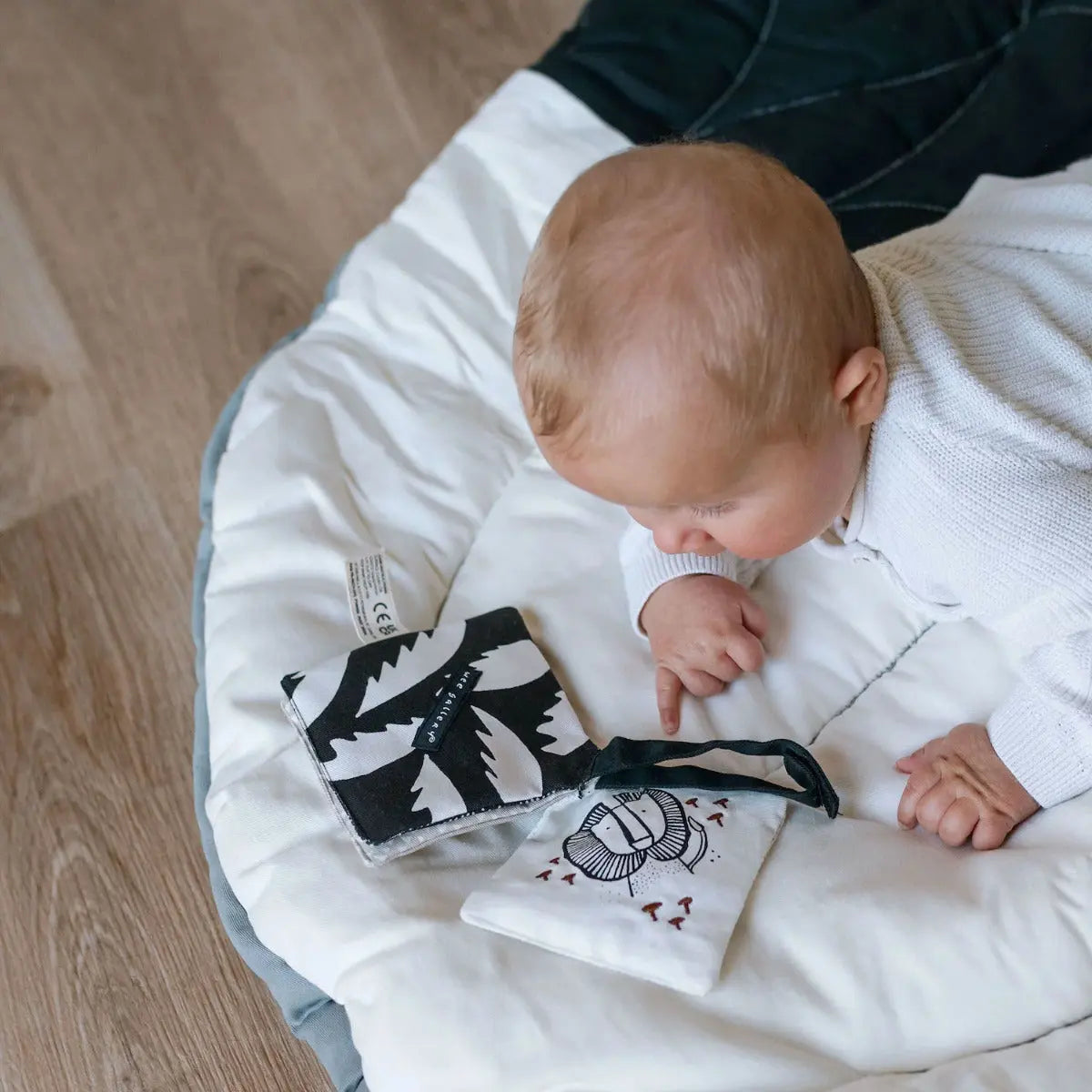 Jouet pour poussette Crinkle Pages Wee Gallery - Wild