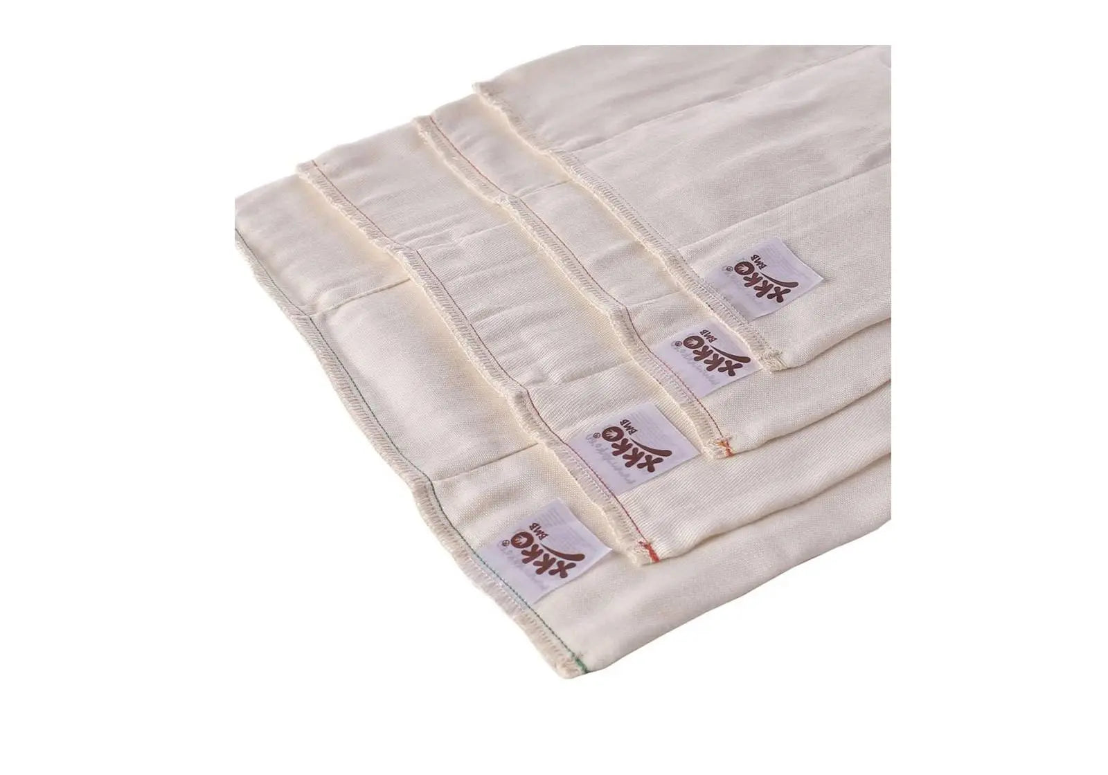 Lot de 6 langes préplié en Bambou Xkko Xkko