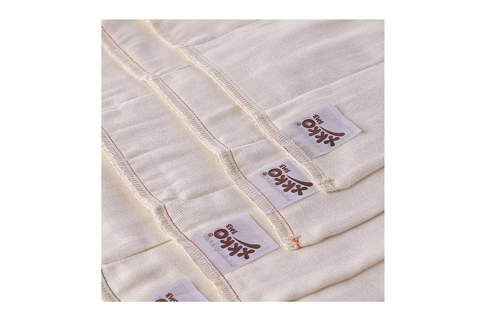 Lot de 6 langes préplié en Bambou Xkko Xkko