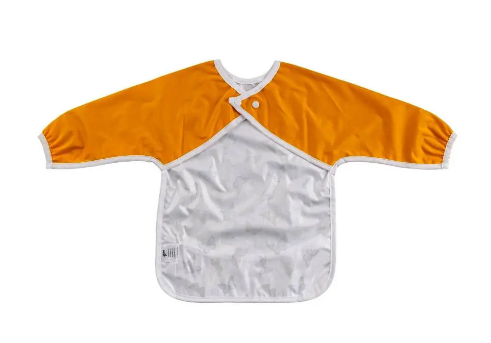 Tablier imperméable à manches longues XKKO - Papillons - Lilinappy