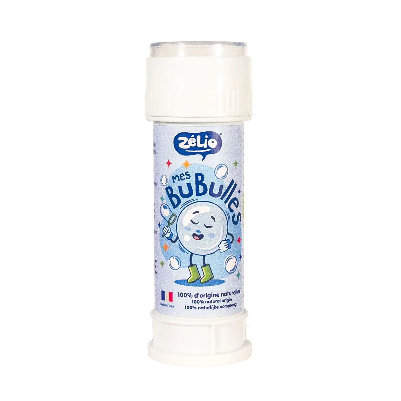 Flacon bulles de savon bio 50ml Zélio - Lilinappy