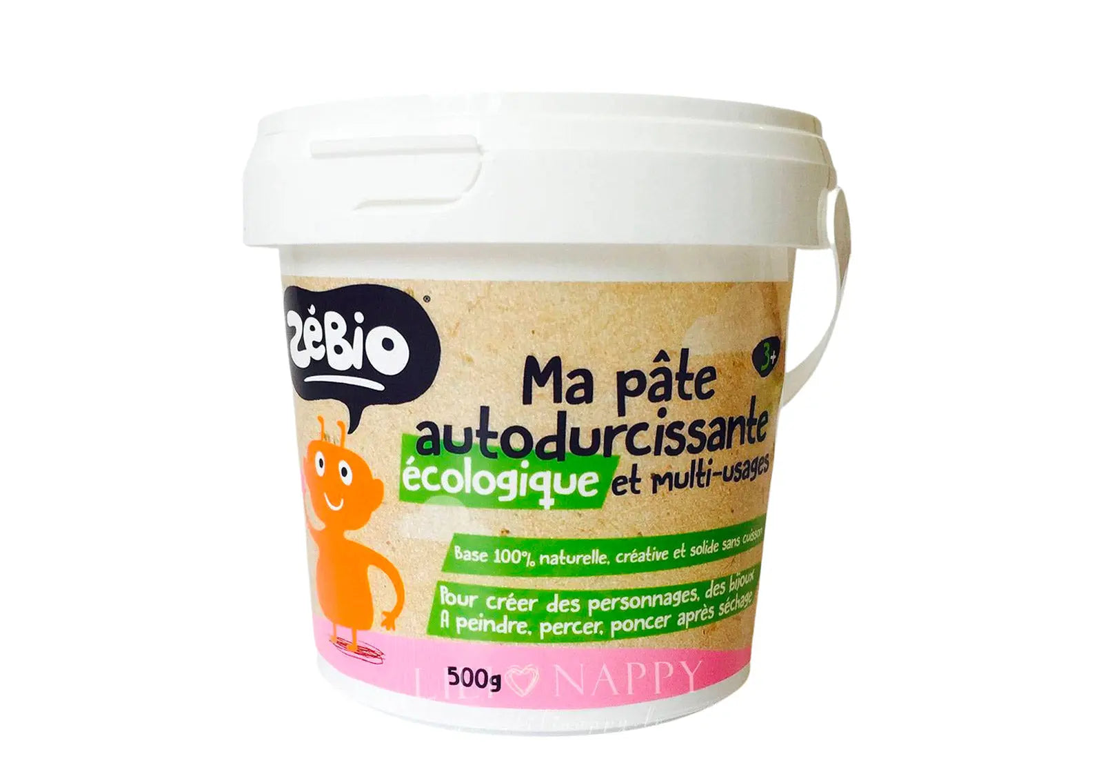 Pâte autodurcissante écologique Zébio