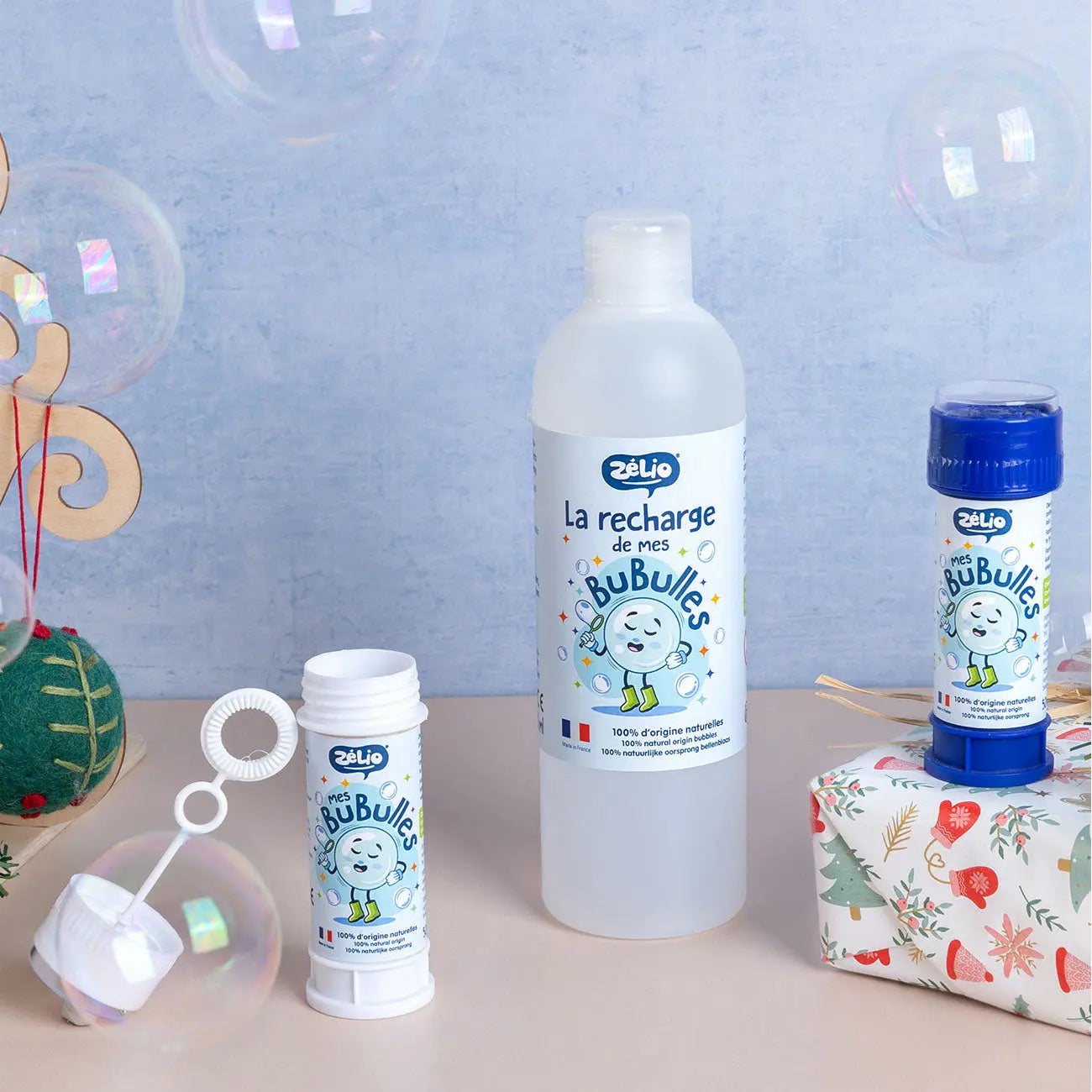 Recharge bulles savon bio 500ml - Zélio - Lilinappy