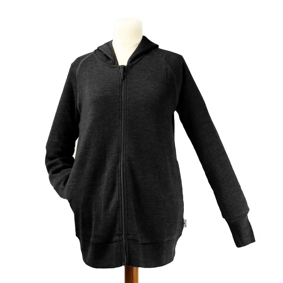 Gilet zippé en laine mérinos ado/adulte MaM