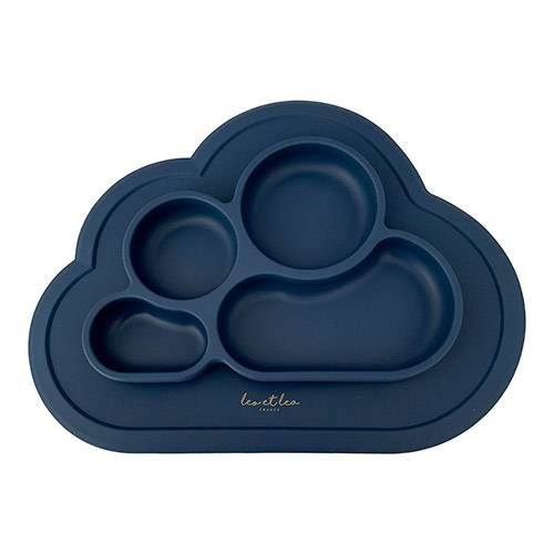 Assiette En Silicone A Compartiments Leo Et Lea Camel