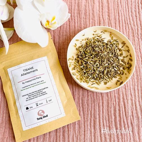 Tisane Bio Allaitement 75g Babyshell