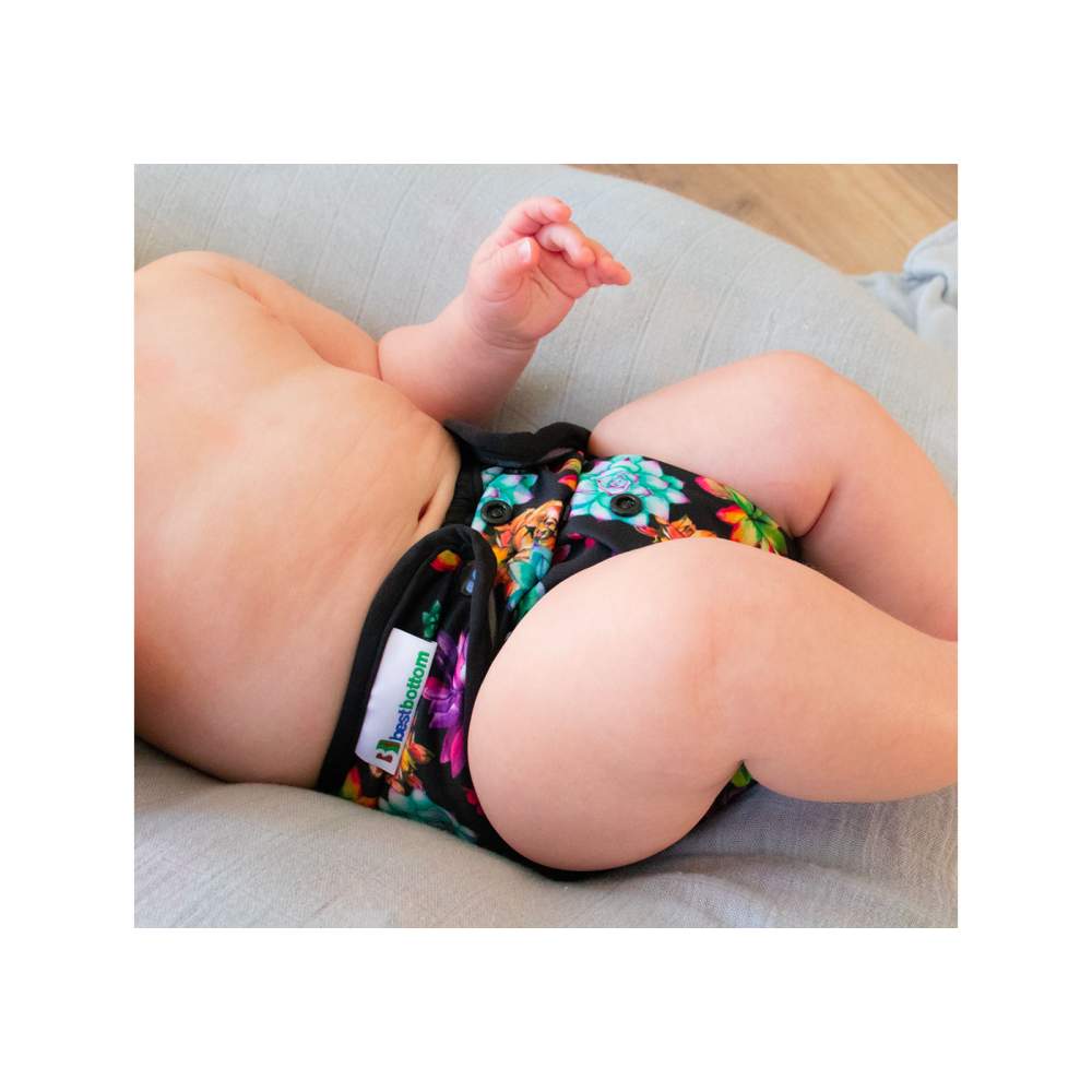 Couches en tissu réutilisable pour bébé, culotte d'entraînement en coton  lavable et respirante écologique