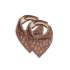 2 bavoirs bandana Jollein - Meadow Chestnut