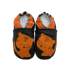 Chaussons cuir souple Carozoo - Tigre