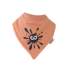 Bavoir bandana Lookidz - Ink fond orange