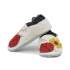 Chaussons cuir souple Carozoo - Ladybug flower cream