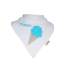 Bavoir bandana Lookidz - Ice cream turquoise