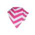 Bavoir bandana Lookidz - Chevron rose