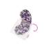 10 lingettes démaquillantes lavables Imse Vimse - Purple paisley 