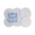 Lot de 6 coussinets d'allaitement lavables en coton bio XKKO