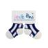 Guêtres magiques Sock Ons rayées bleu - Naissance