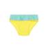 Maillot de bain anti-UV KI ET LA - Jaune/vert